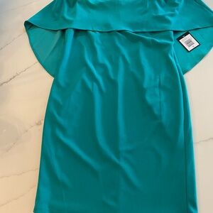 Teal dress. Never used. Size 14
